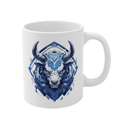 11 Oz Mug | Mascot-Bull-014