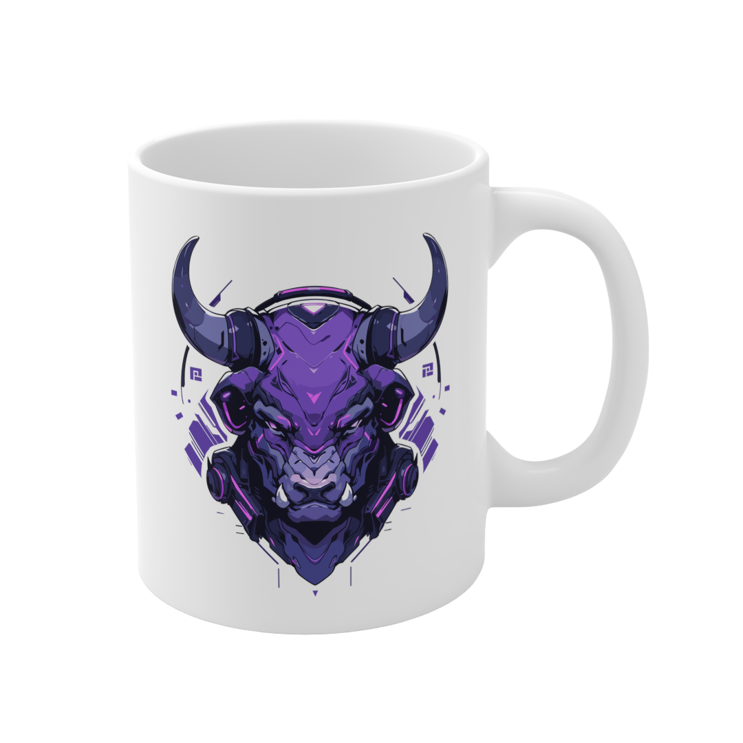 11 Oz Mug | Mascot-Bull-015