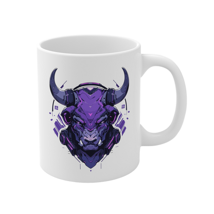 11 Oz Mug | Mascot-Bull-015