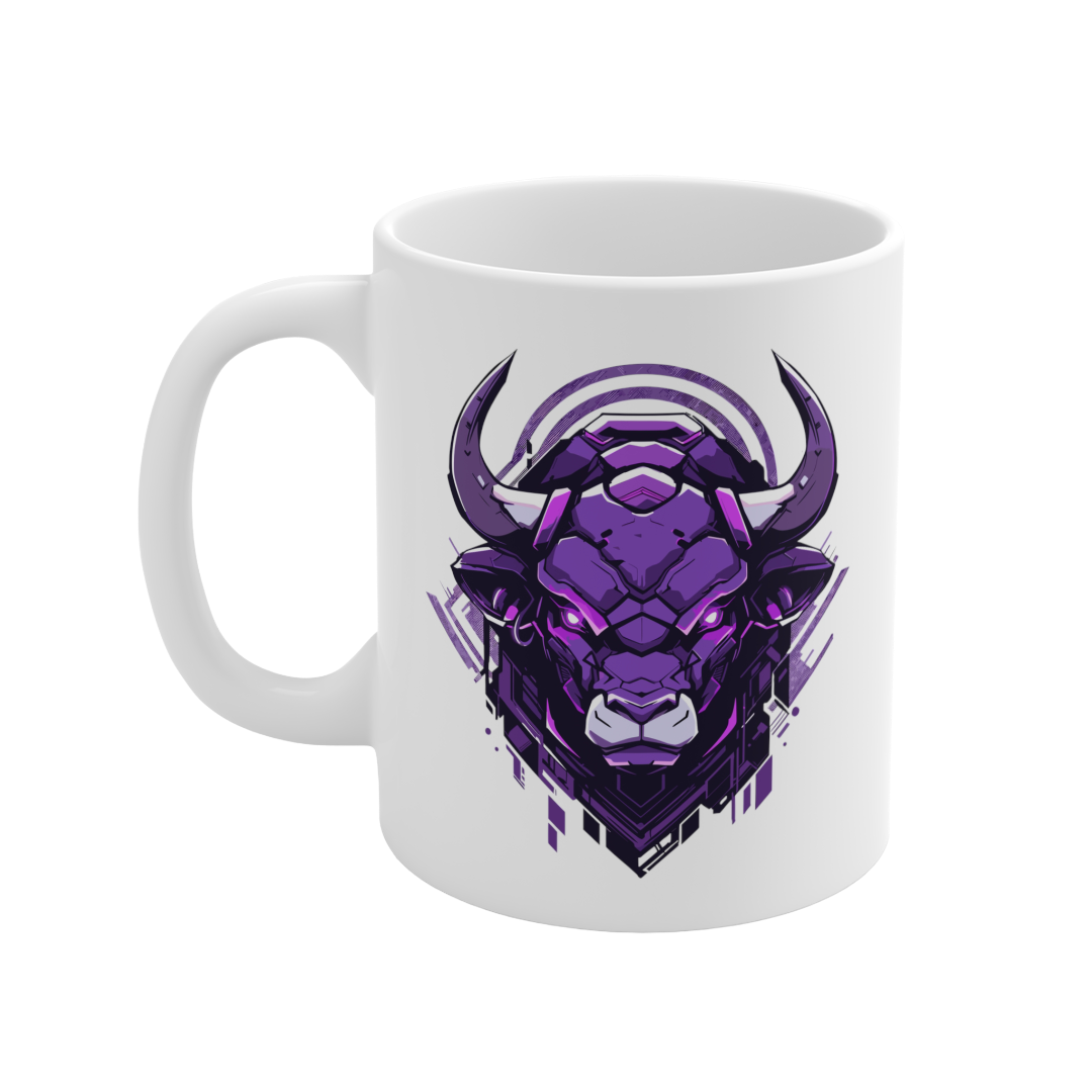 11 Oz Mug | Mascot-Bull-016