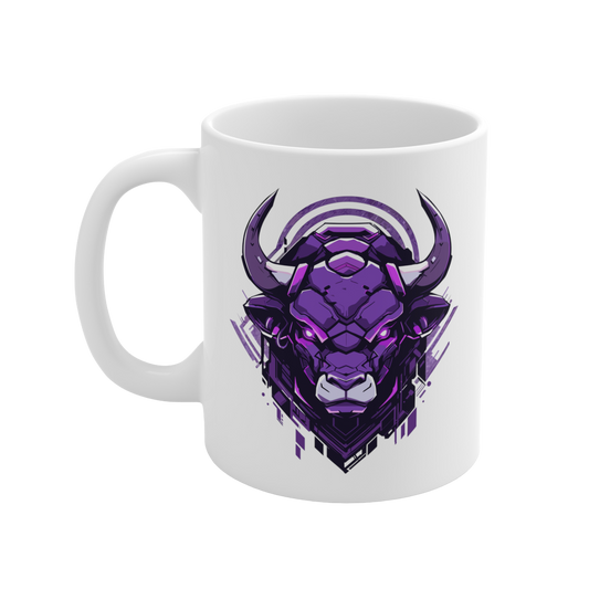 11 Oz Mug | Mascot-Bull-016