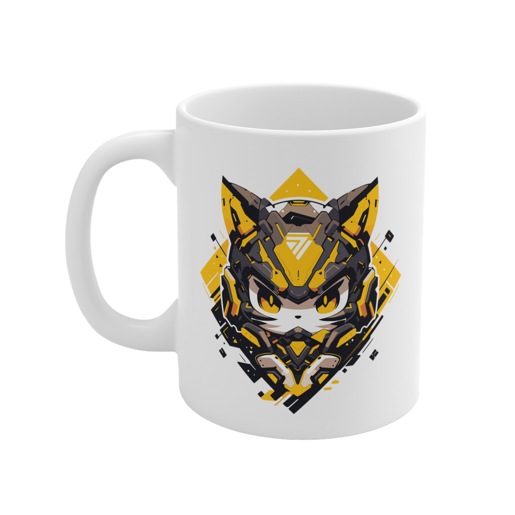 11盎司马克杯 | Mascot-Cat-003
