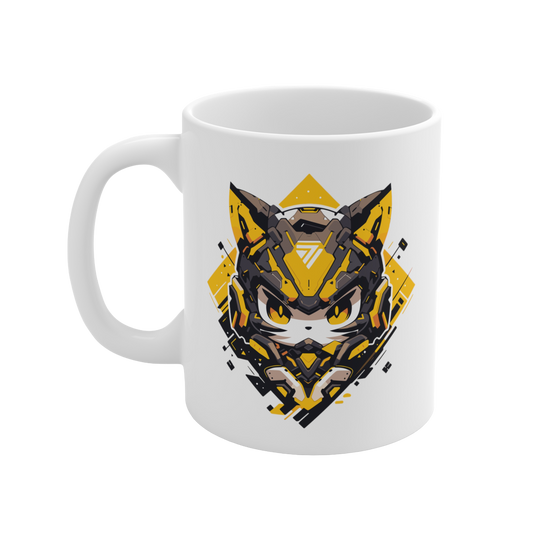 11 Oz Mug | Mascot-Cat-003