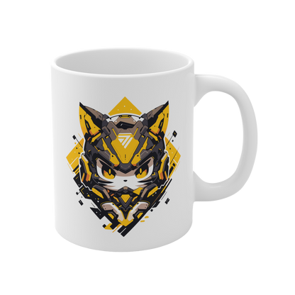 11 Oz Mug | Mascot-Cat-003