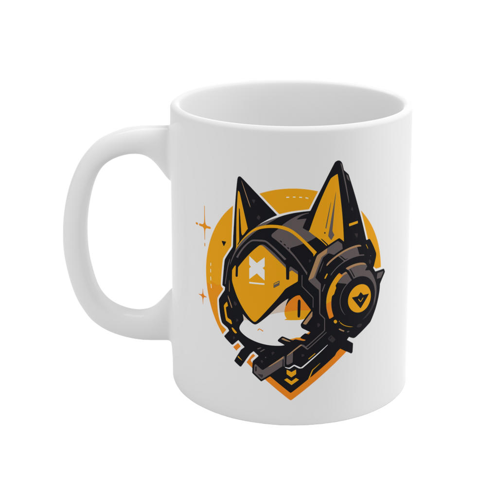 11盎司马克杯 | Mascot-Cat-004