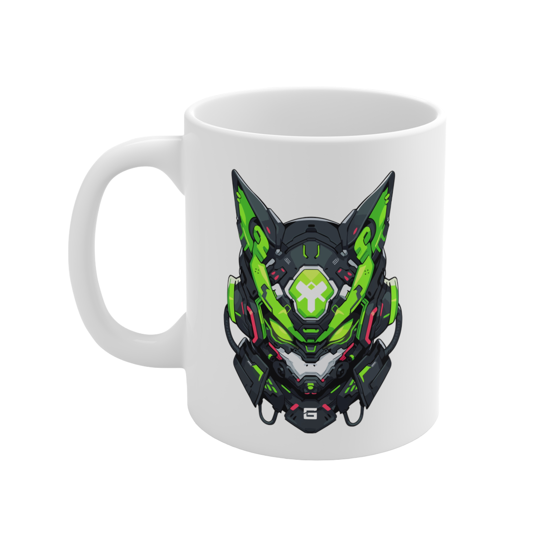 11 Oz Mug | Mascot-Cat-005