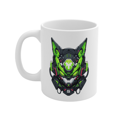 11 Oz Mug | Mascot-Cat-005