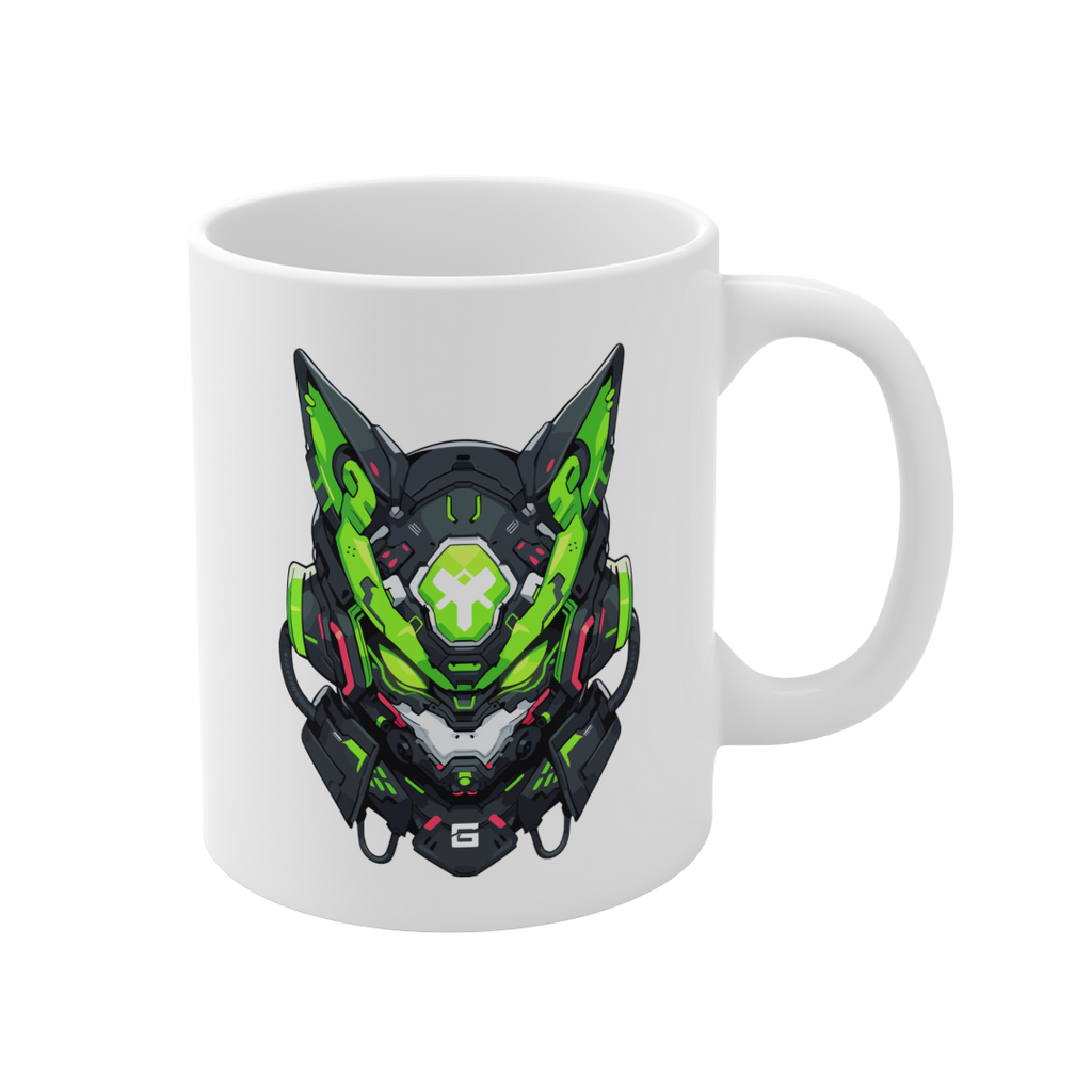 11盎司马克杯 | Mascot-Cat-005