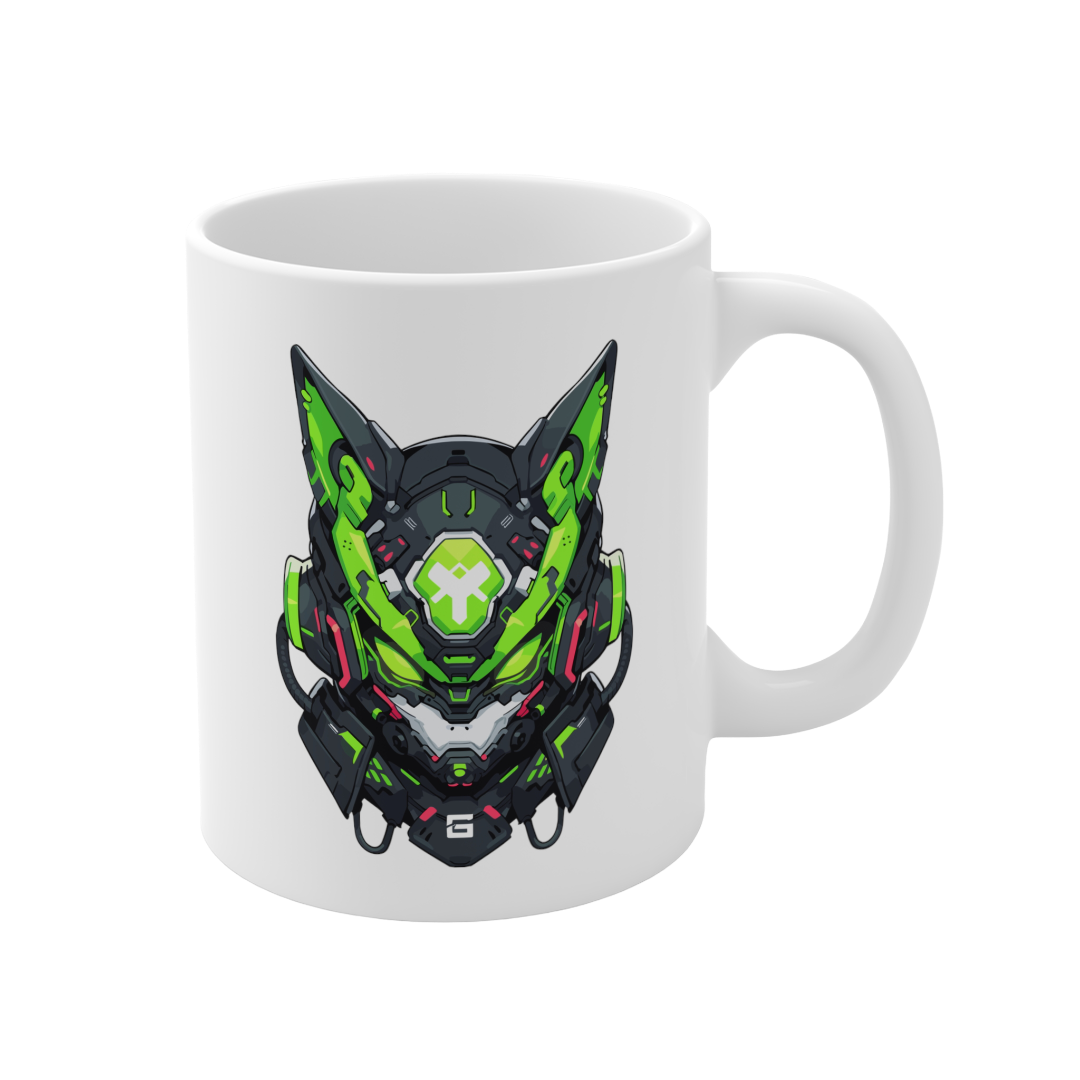 11盎司马克杯 | Mascot-Cat-005