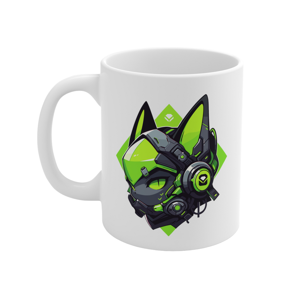 11盎司马克杯 | Mascot-Cat-006