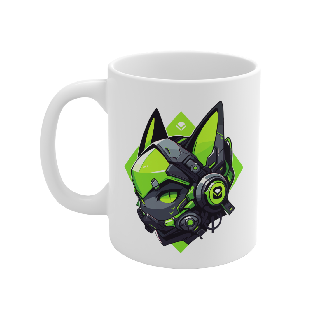 11盎司马克杯 | Mascot-Cat-006