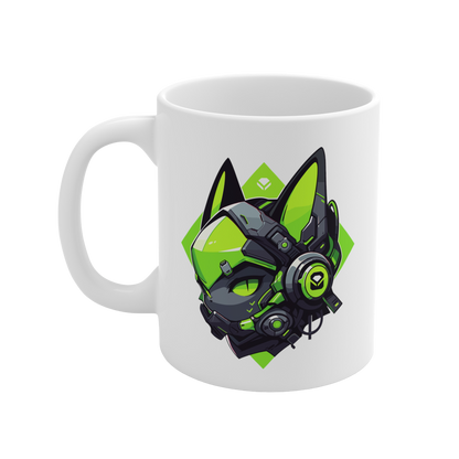 11 Oz Mug | Mascot-Cat-006