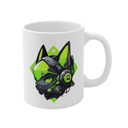 11 Oz Mug | Mascot-Cat-006