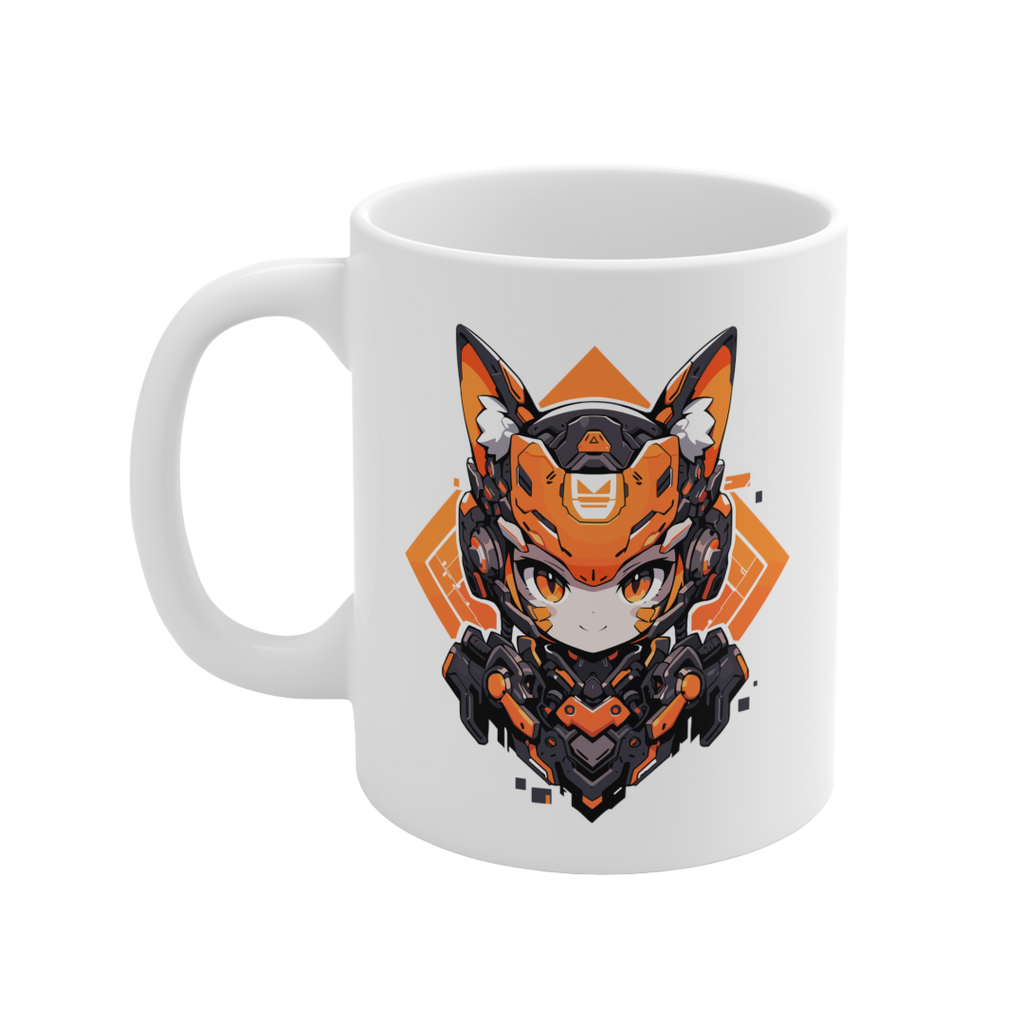 11盎司马克杯 | Mascot-Cat-007