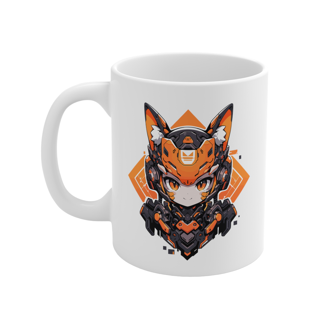 11盎司马克杯 | Mascot-Cat-007