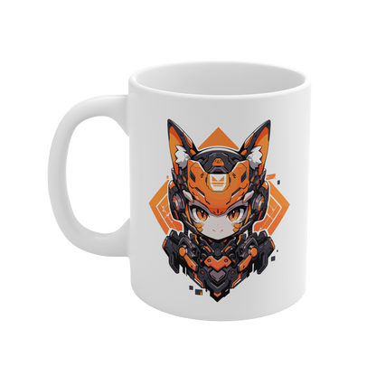 11 Oz Mug | Mascot-Cat-007