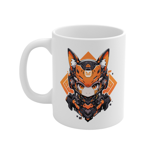 11 Oz Mug | Mascot-Cat-007