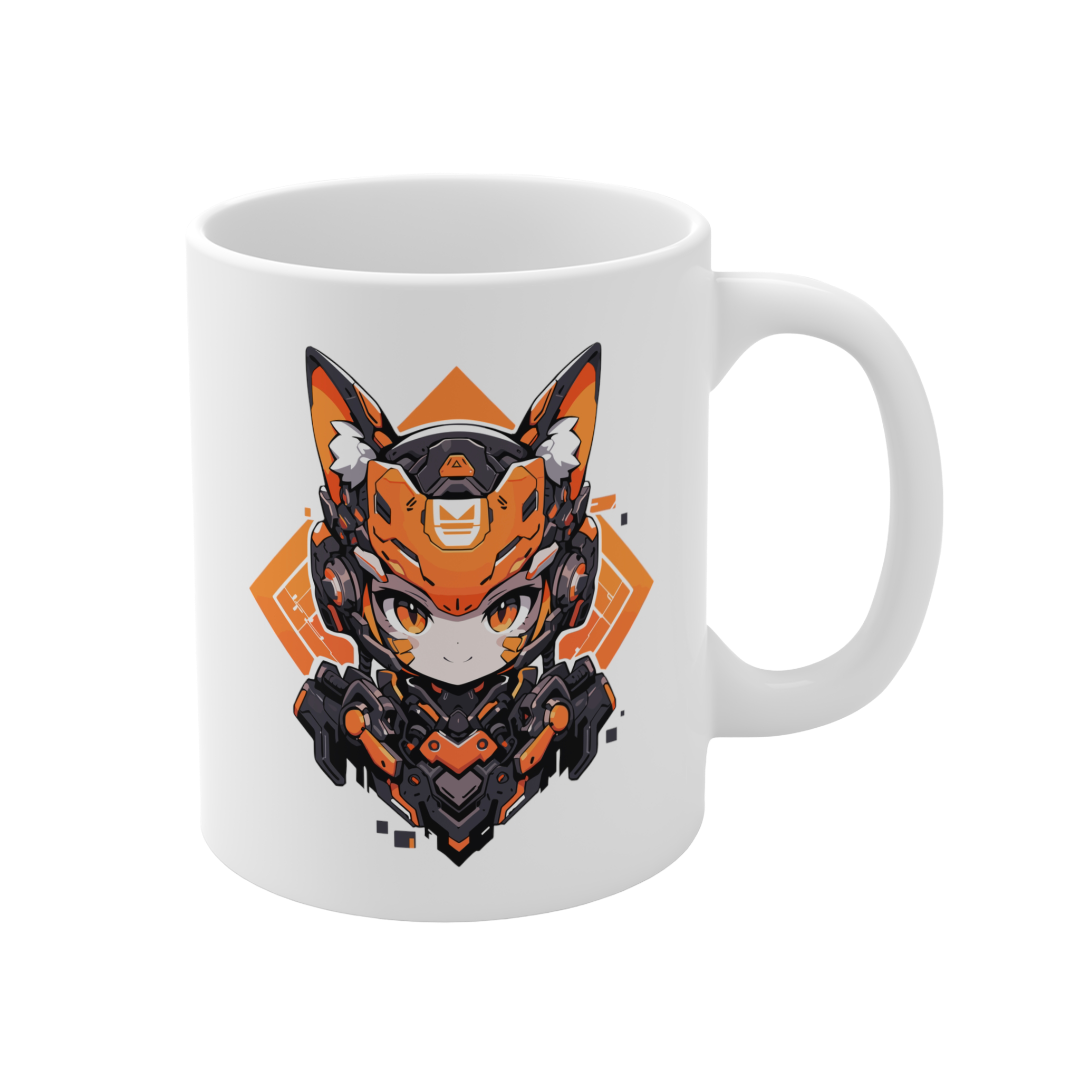 11盎司马克杯 | Mascot-Cat-007