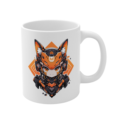 11 Oz Mug | Mascot-Cat-007