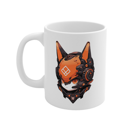 11 Oz Mug | Mascot-Cat-008