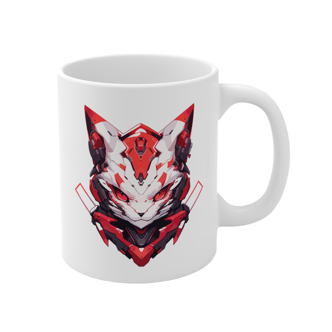 11 Oz Mug | Mascot-Cat-010