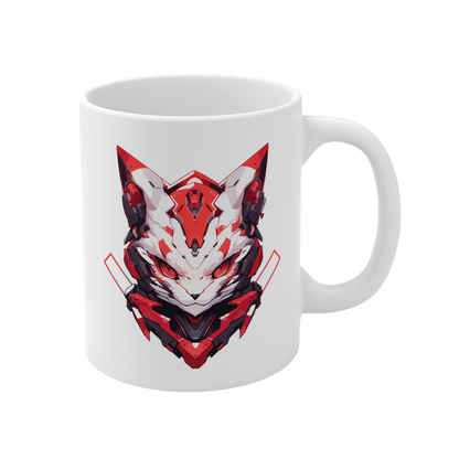 11 Oz Mug | Mascot-Cat-010