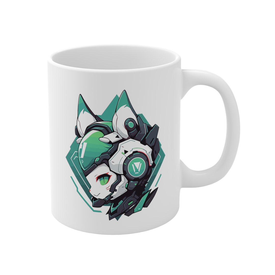 11盎司马克杯 | Mascot-Cat-011