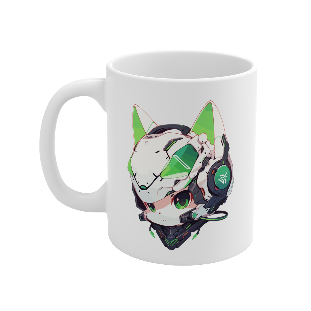 11盎司马克杯 | Mascot-Cat-012