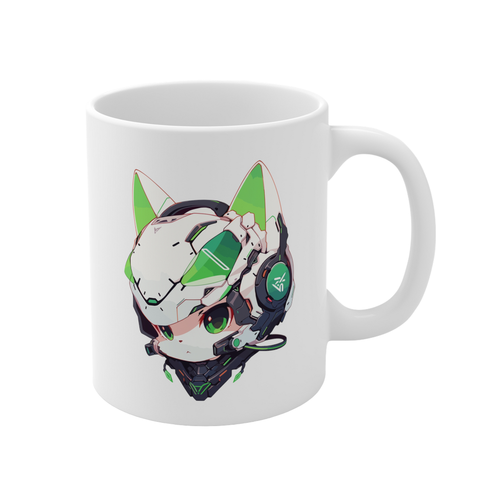 11盎司马克杯 | Mascot-Cat-012