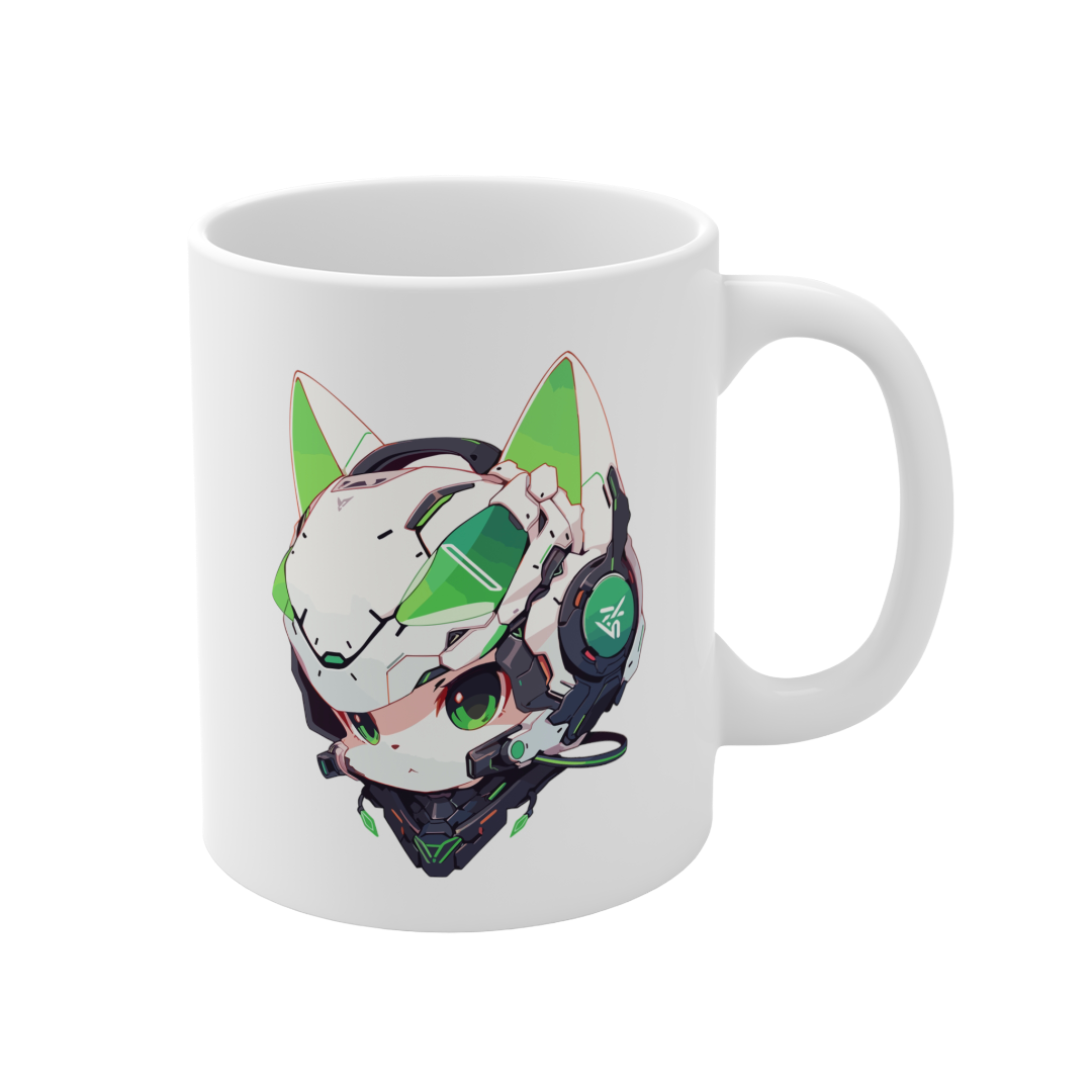 11盎司马克杯 | Mascot-Cat-012