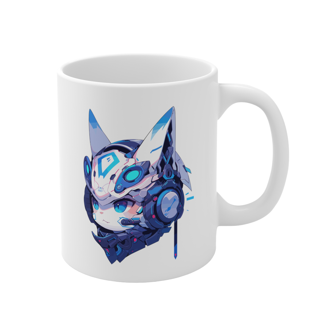11盎司马克杯 | Mascot-Cat-013