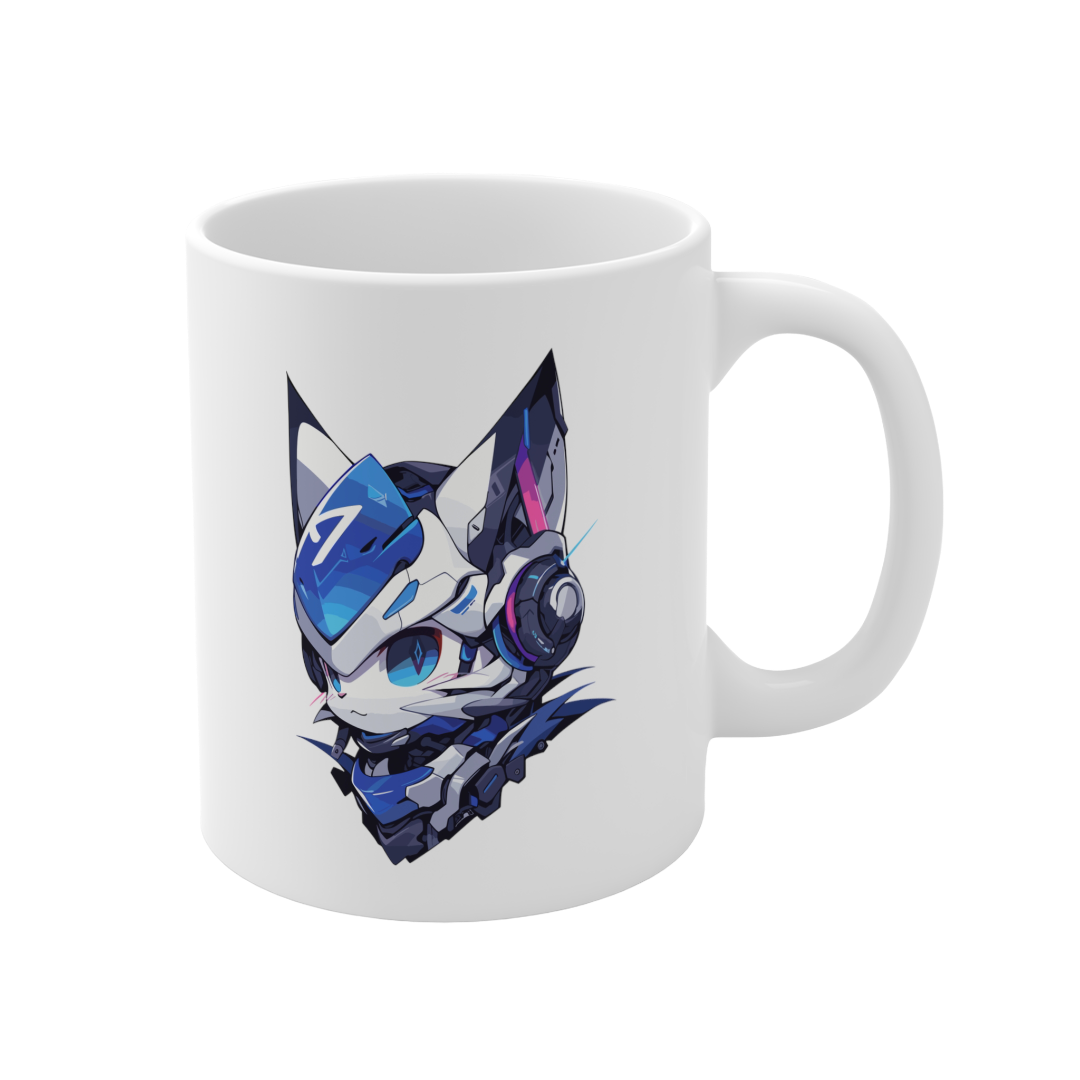 11 Oz Mug | Mascot-Cat-014