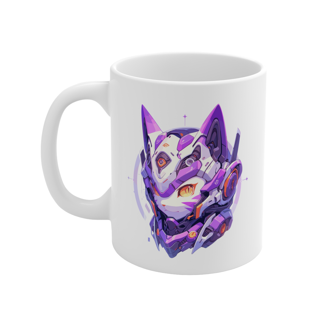 11 Oz Mug | Mascot-Cat-015