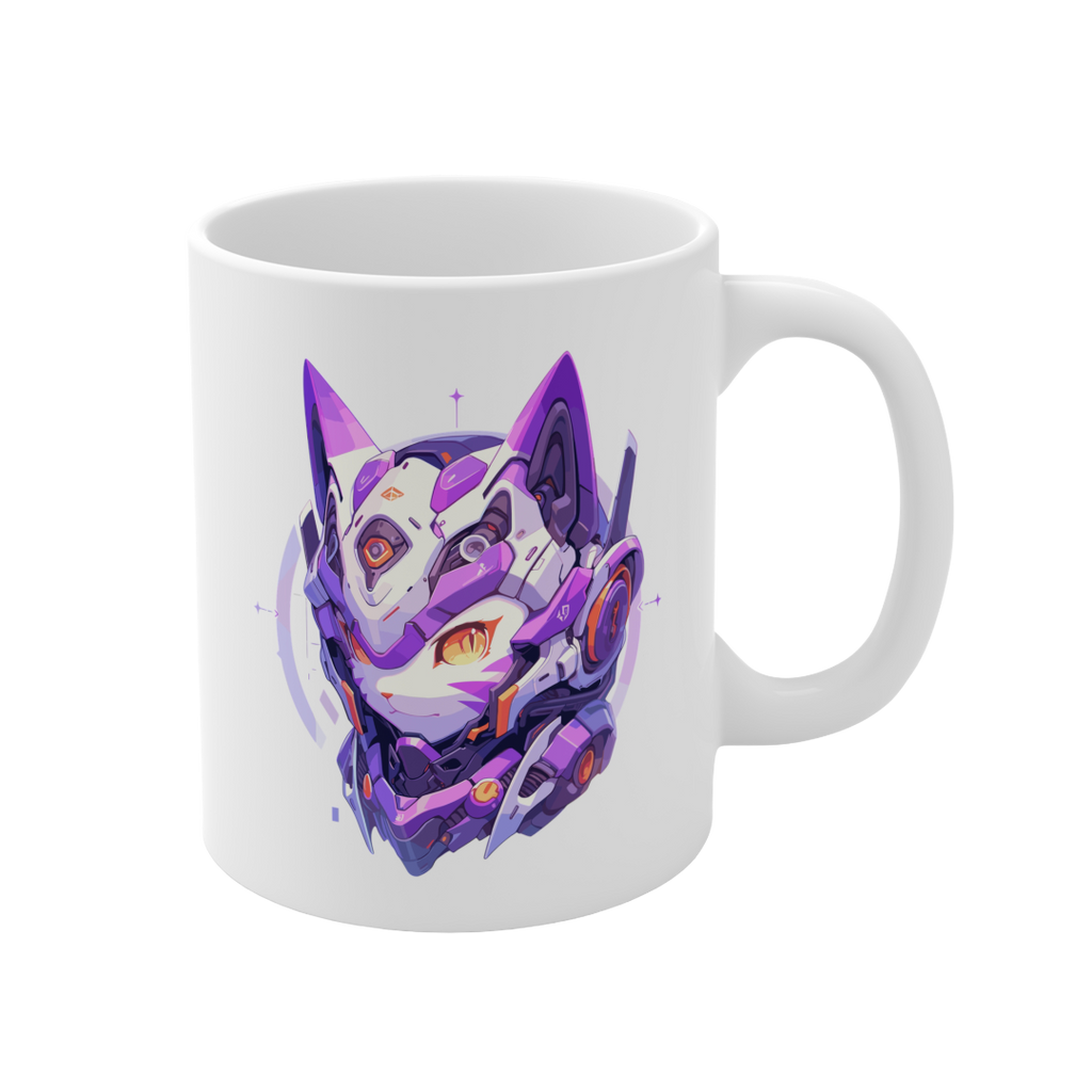 11盎司马克杯 | Mascot-Cat-015