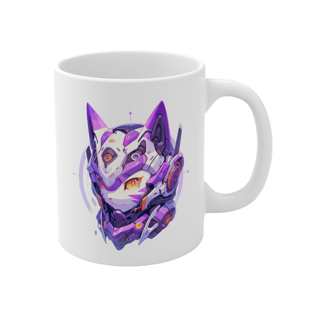 11盎司马克杯 | Mascot-Cat-015