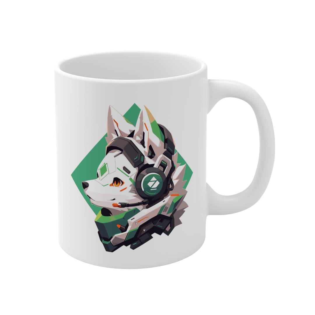 11盎司马克杯 | Mascot-Dog-011