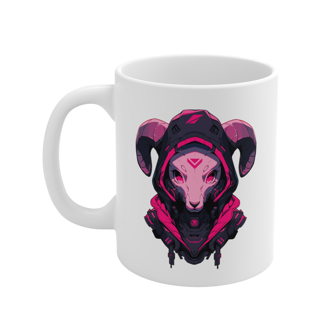 11 Oz Mug | Mascot-Goat-002