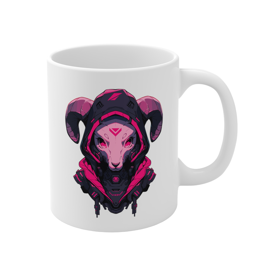 11 Oz Mug | Mascot-Goat-002