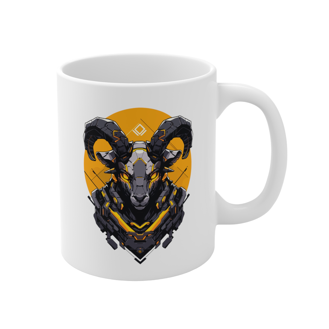 11 Oz Mug | Mascot-Goat-003