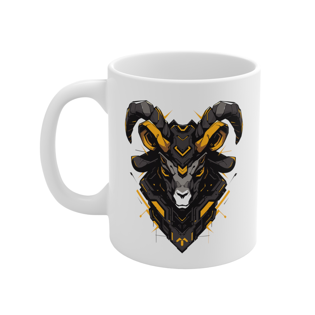 11 Oz Mug | Mascot-Goat-004