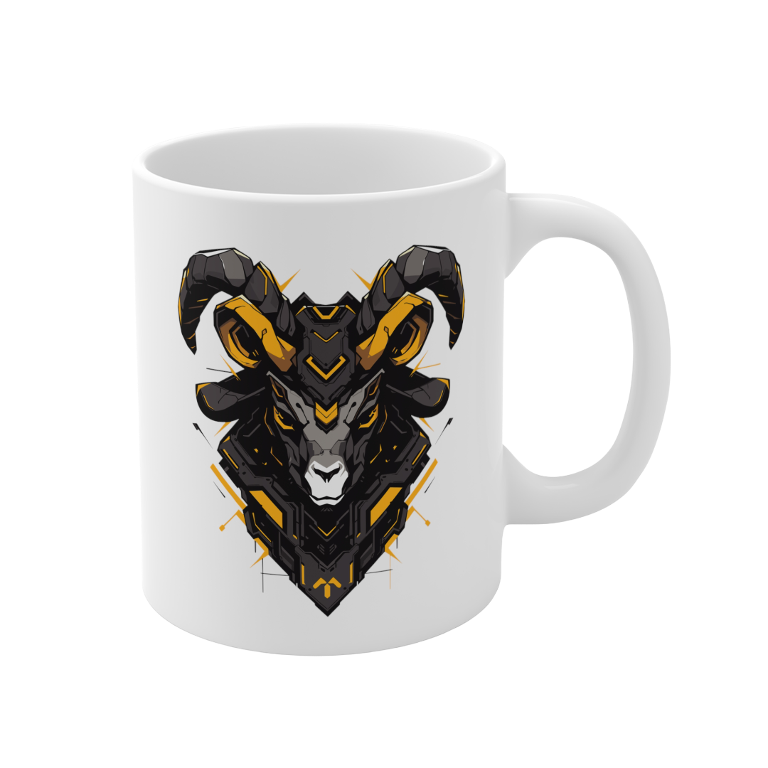 11 Oz Mug | Mascot-Goat-004