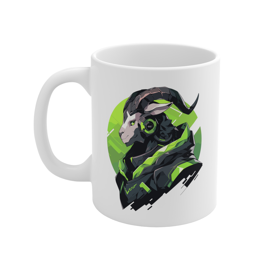 11 Oz Mug | Mascot-Goat-005