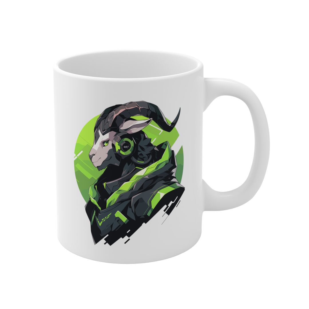 11 Oz Mug | Mascot-Goat-005