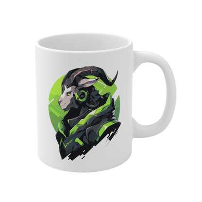 11 Oz Mug | Mascot-Goat-005