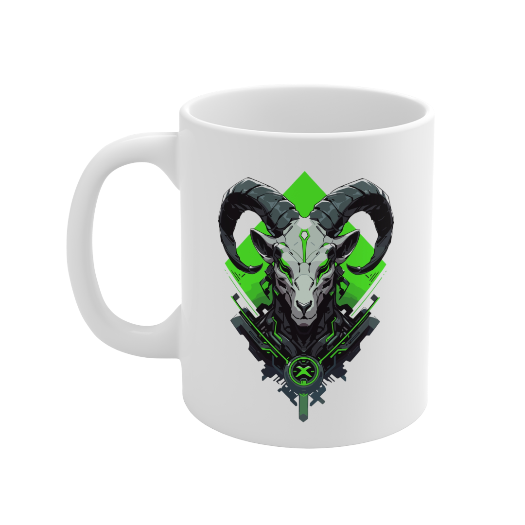 11 Oz Mug | Mascot-Goat-006