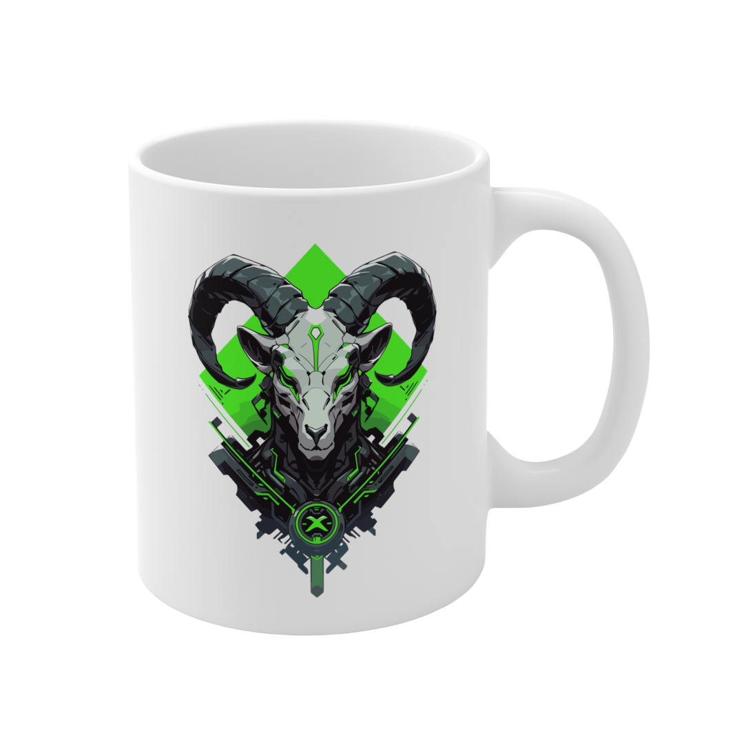 11 Oz Mug | Mascot-Goat-006