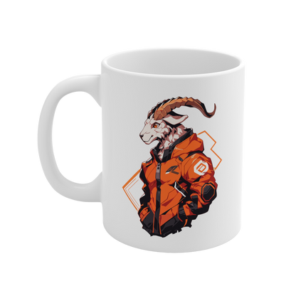 11 Oz Mug | Mascot-Goat-007