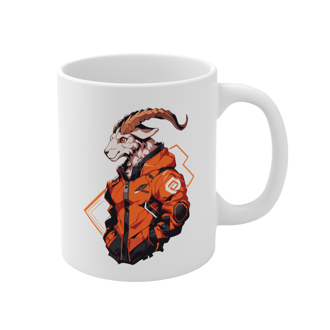 11 Oz Mug | Mascot-Goat-007