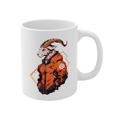 11 Oz Mug | Mascot-Goat-007