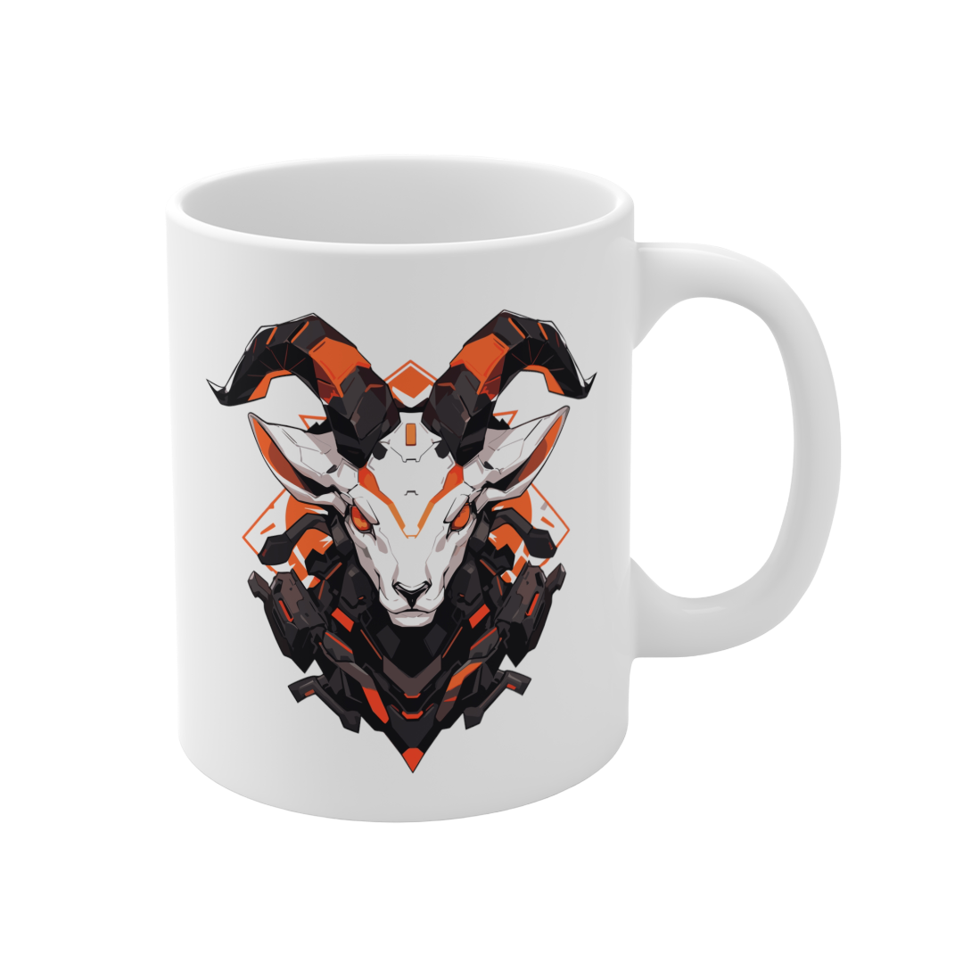 11 Oz Mug | Mascot-Goat-008